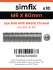 Simfix product label - 8267A406060-D