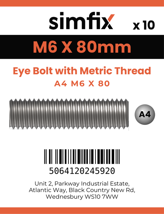 Simfix product label - 8267A406080-D