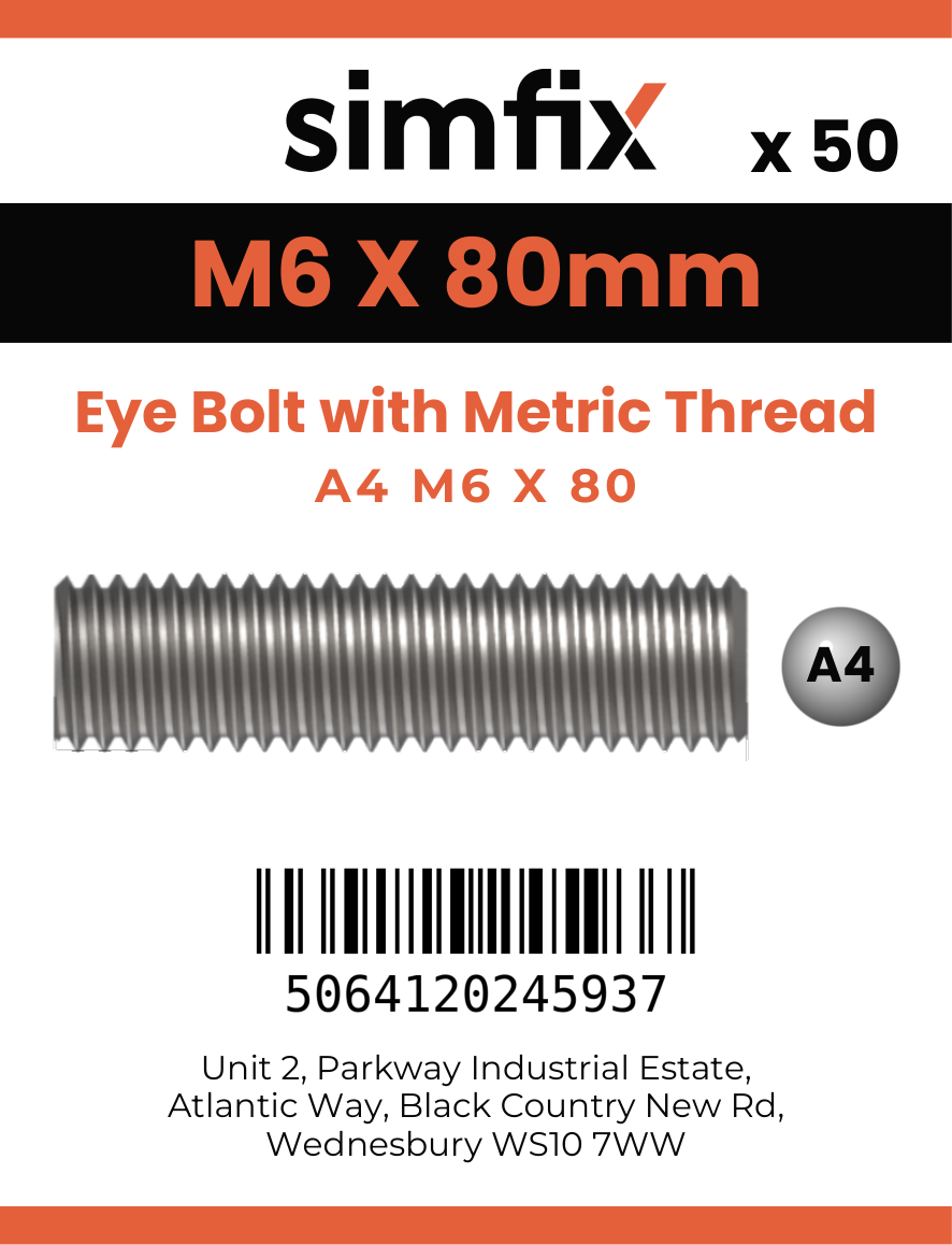 Simfix product label - 8267A406080-T