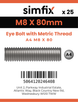 Simfix product label - 8267A408080-D