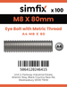 Simfix product label - 8267A408080-T
