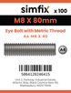 Simfix product label - 8267A408080-T