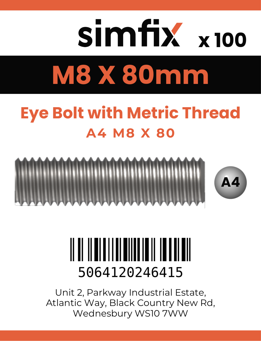Simfix product label - 8267A408080-T