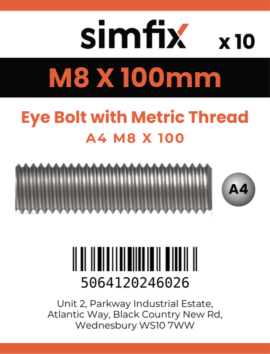 Simfix product label - 8267A408100-D