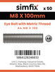 Simfix product label - 8267A408100-T