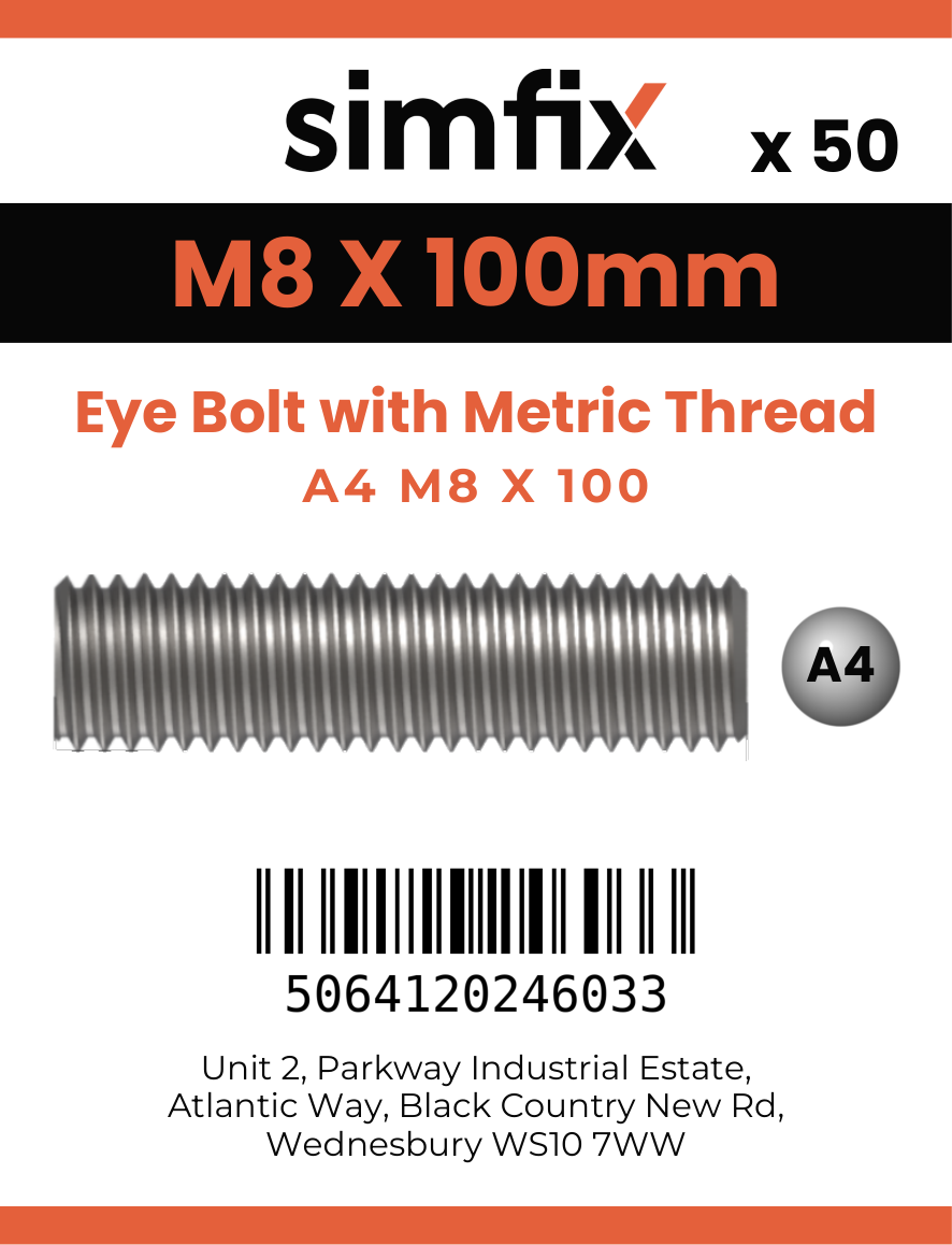 Simfix product label - 8267A408100-T