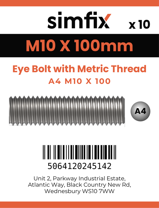 Simfix product label - 8267A410100-D