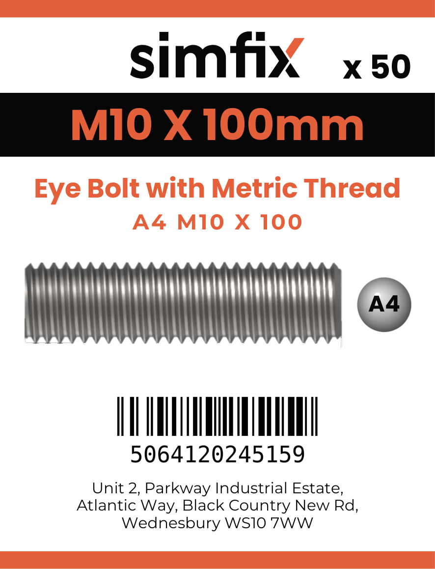 Simfix product label - 8267A410100-T