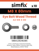 Simfix product label - 8271A208080-D