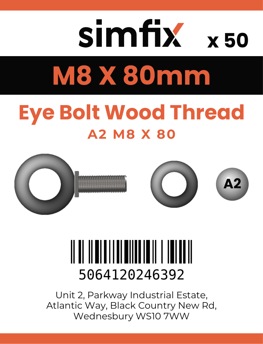 Simfix product label - 8271A208080-T