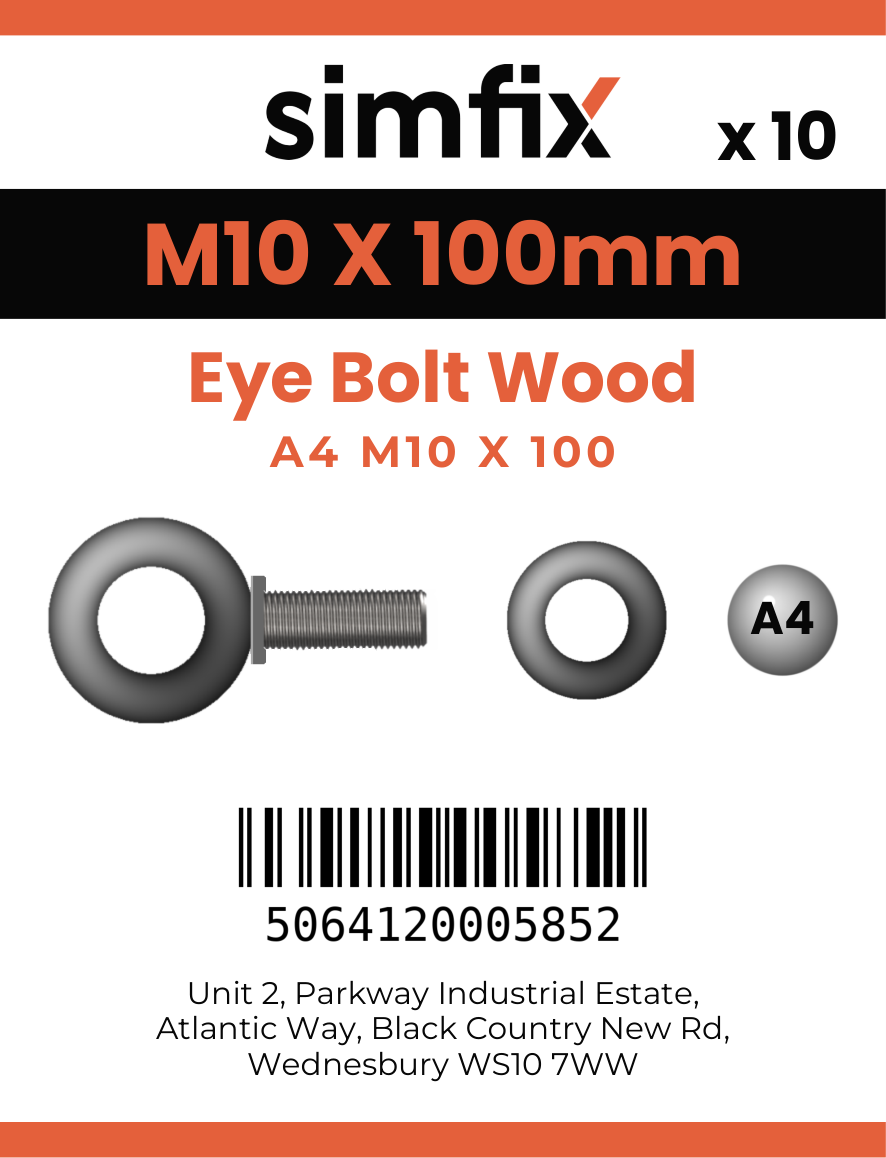 Simfix product label - 8271A410100-T