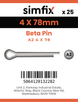 Simfix product label - 8273A204078-D