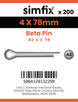 Simfix product label - 8273A204078-T