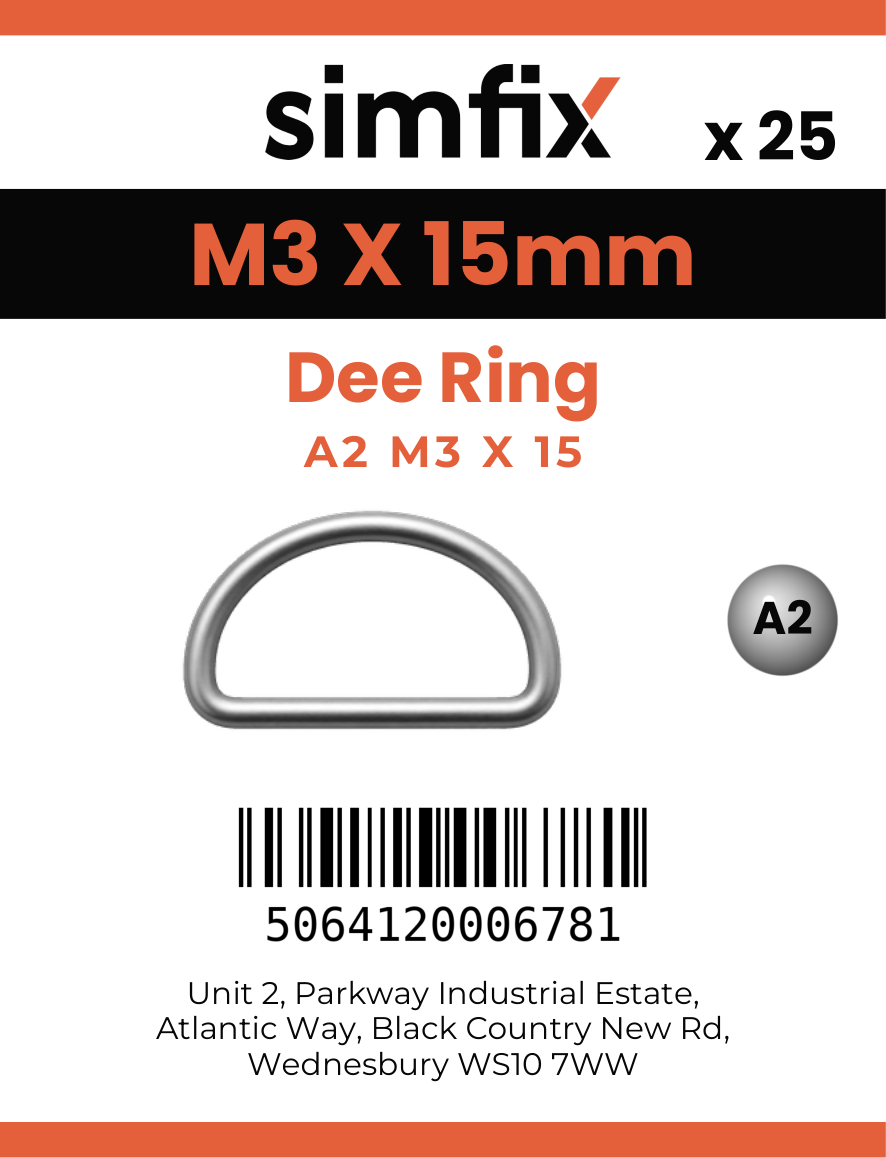 Simfix product label - 8274A203015-D