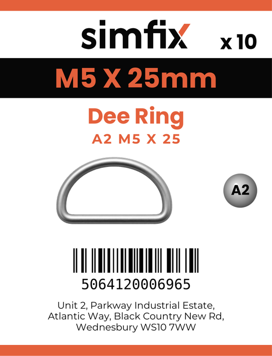 Simfix product label - 8274A205025-D