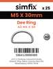 Simfix product label - 8274A205030-D