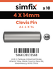 Simfix product label - 8279A404014-D