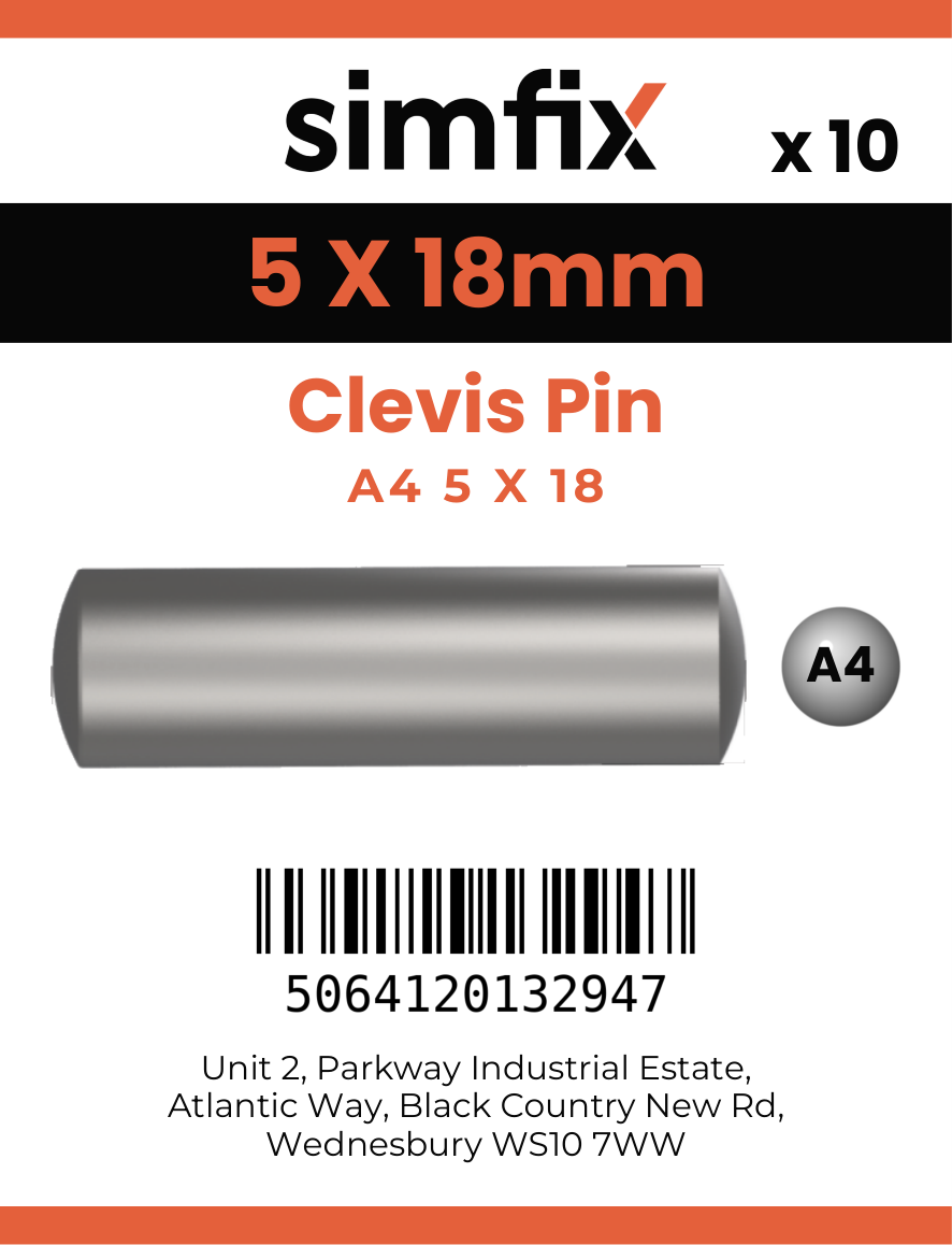 Simfix product label - 8279A405018-D