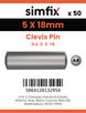 Simfix product label - 8279A405018-T