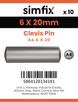 Simfix product label - 8279A406020-D