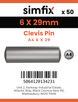 Simfix product label - 8279A406029-T