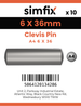 Simfix product label - 8279A406036-D