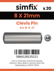 Simfix product label - 8279A408021-D
