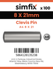 Simfix product label - 8279A408021-T