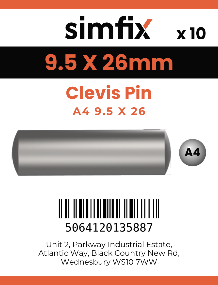 Simfix product label - 8279A4095026-D