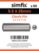 Simfix product label - 8279A4095026-T