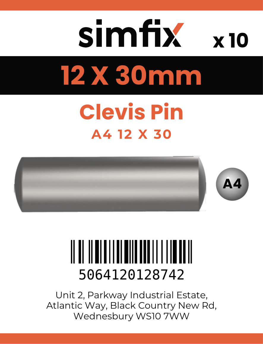 Simfix product label - 8279A412030-D