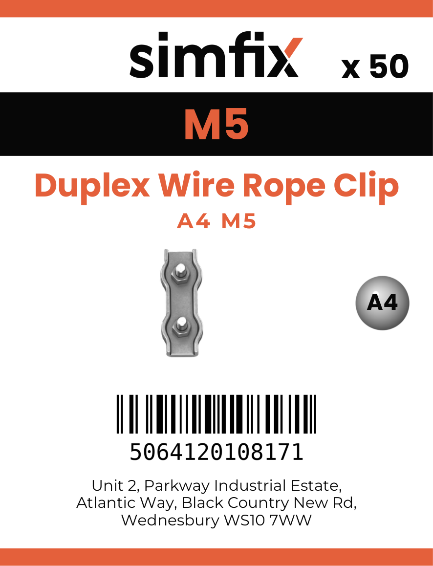 Simfix product label - 8284A405-T