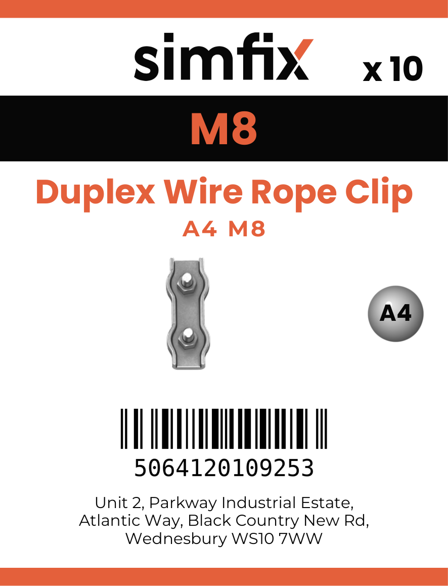 Simfix product label - 8284A408-T