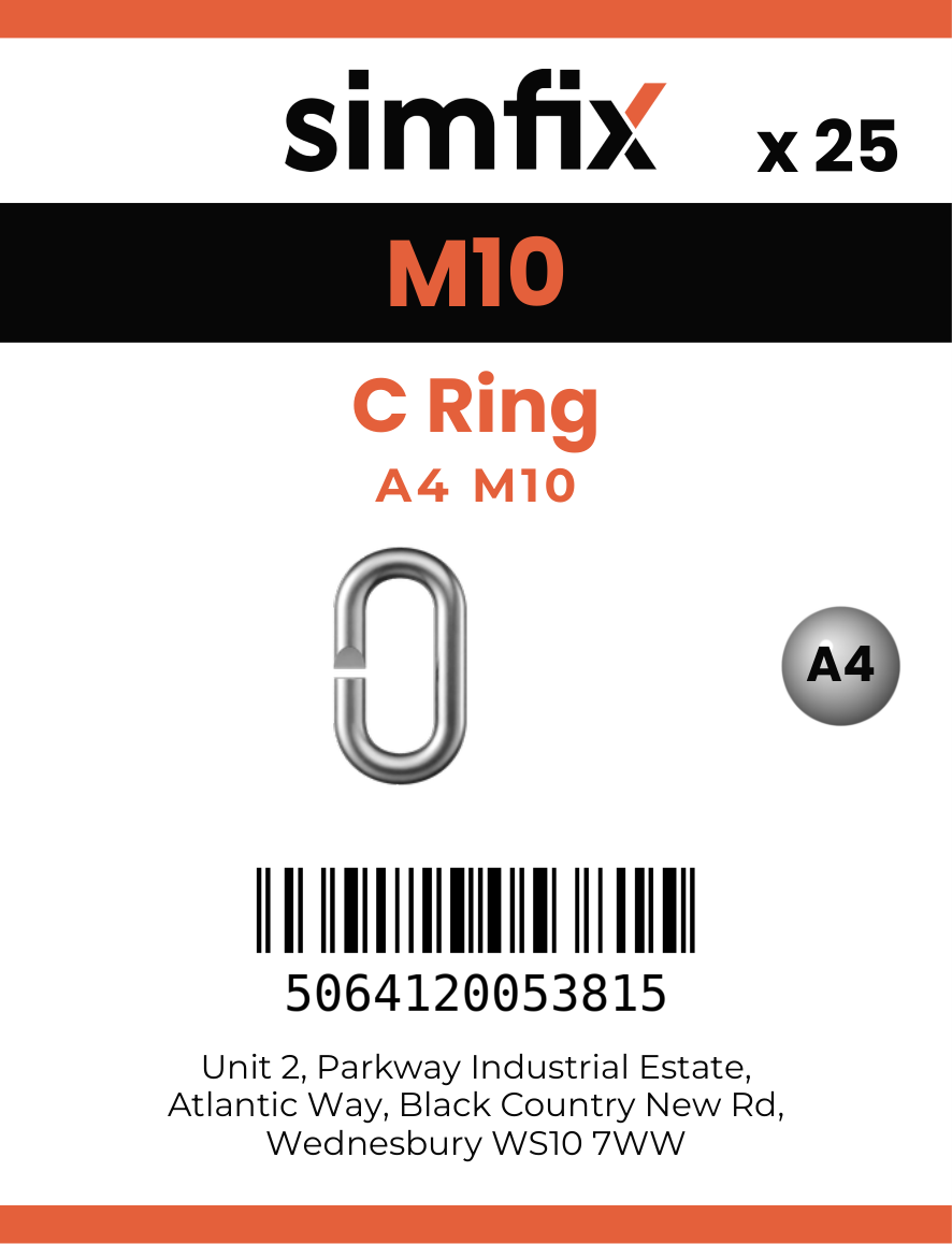 Simfix product label - 8286A410-T