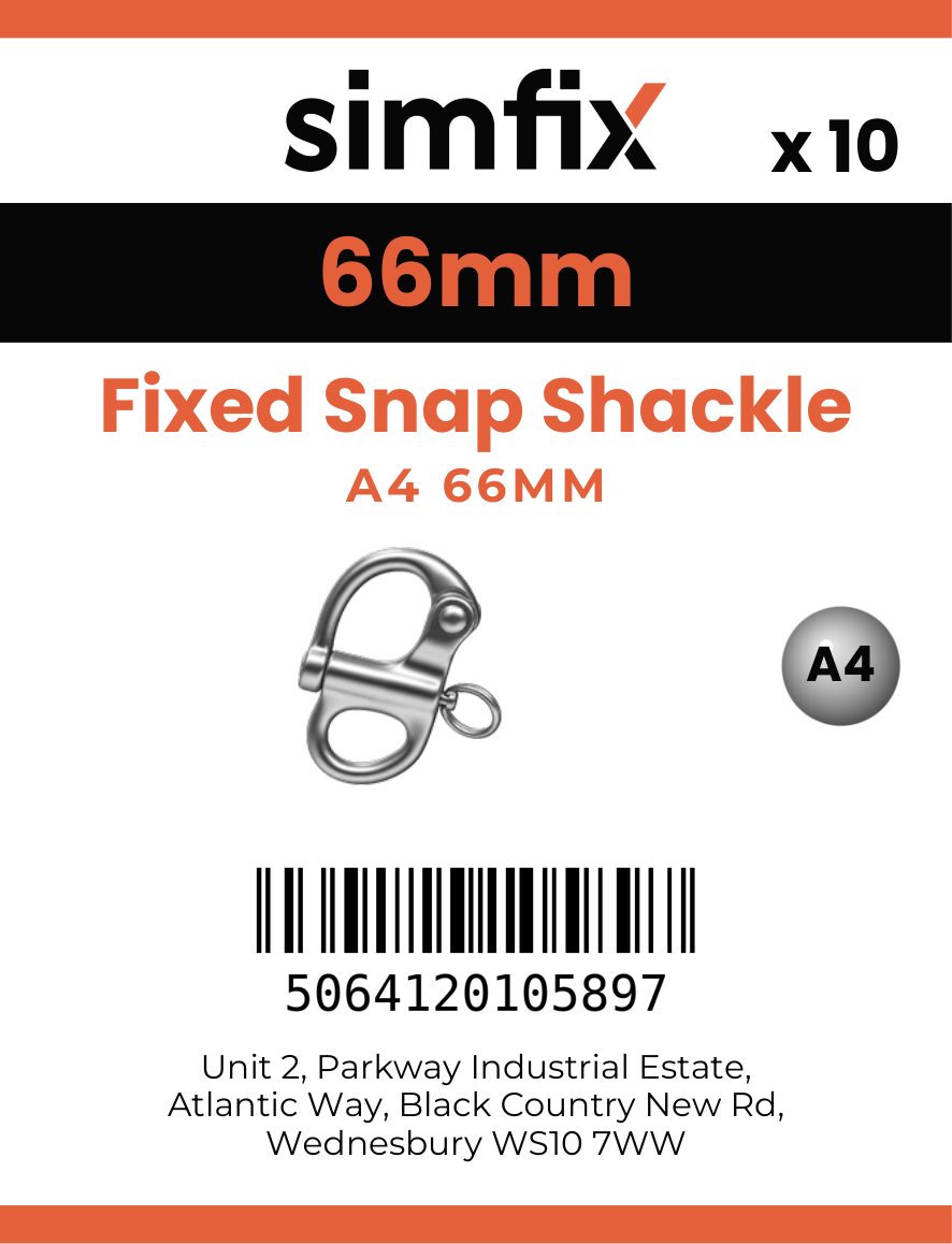 Simfix product label - 8288A466-T