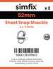 Simfix product label - 8290A452-D