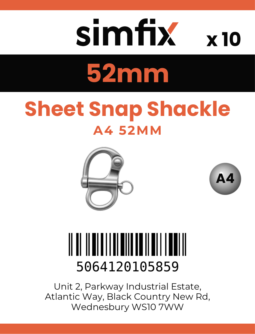 Simfix product label - 8290A452-T