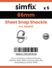 Simfix product label - 8290A466-T