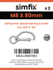 Simfix product label - 8294A408080-D