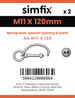 Simfix product label - 8294A411120-D
