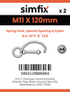 Simfix product label - 8294A411120-D