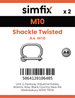 Simfix product label - 8296A410-D