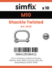 Simfix product label - 8296A410-T