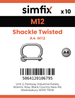 Simfix product label - 8296A412-T