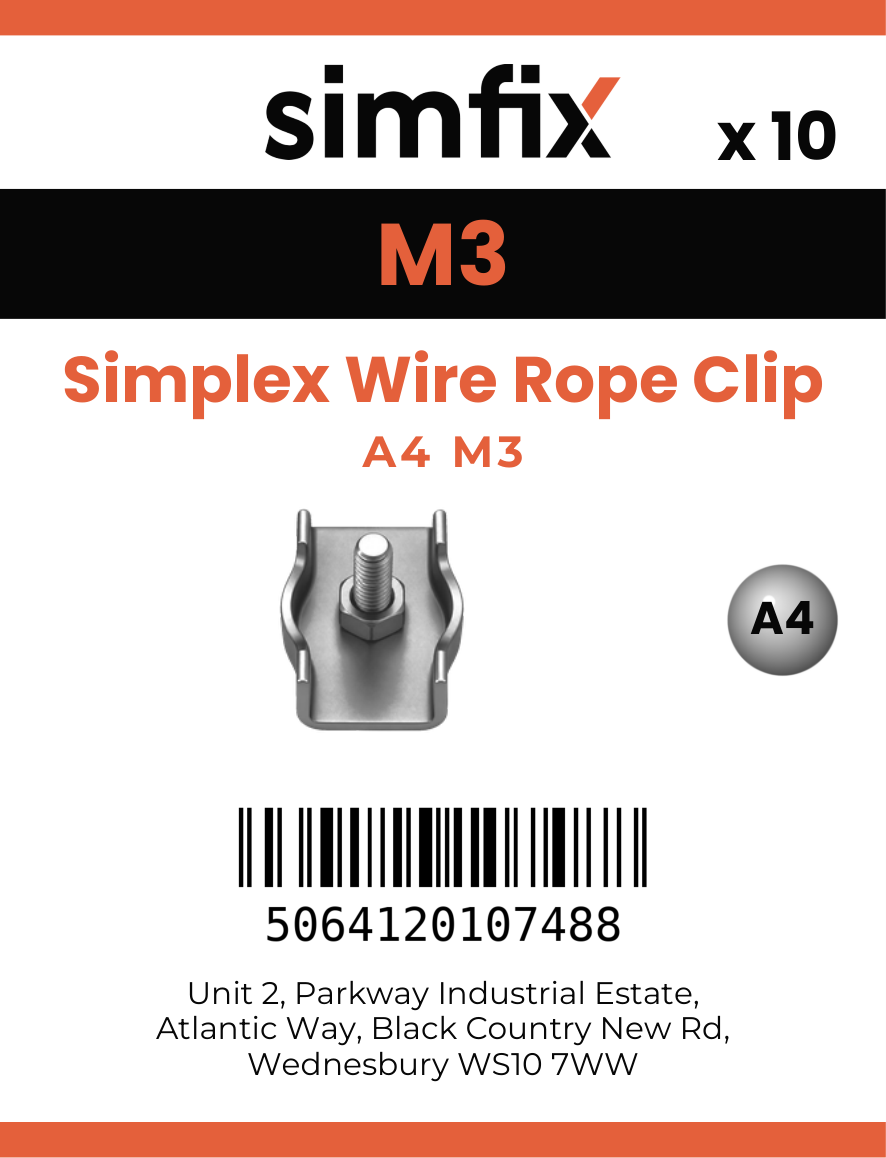 Simfix product label - 8304A403-D