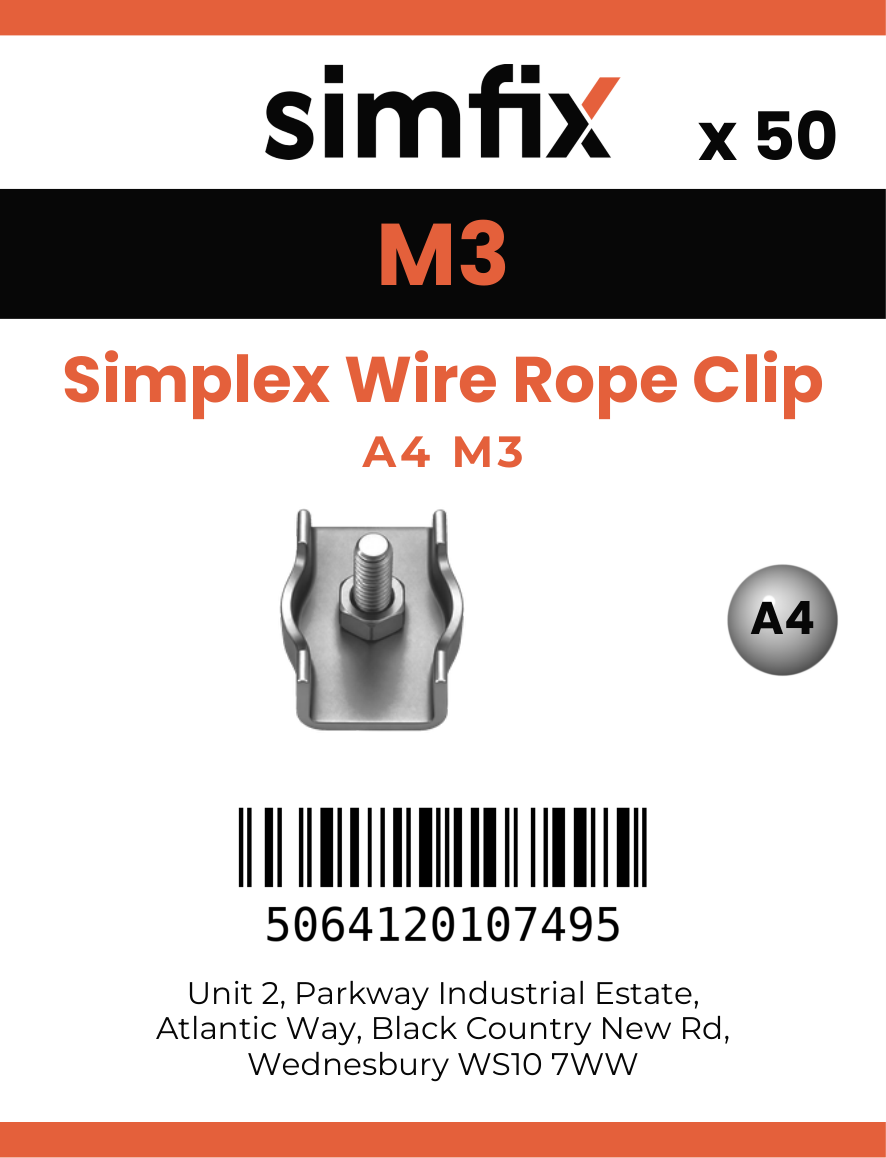 Simfix product label - 8304A403-T