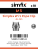Simfix product label - 8304A405-D