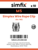Simfix product label - 8304A405-D