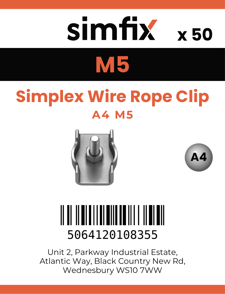 Simfix product label - 8304A405-T
