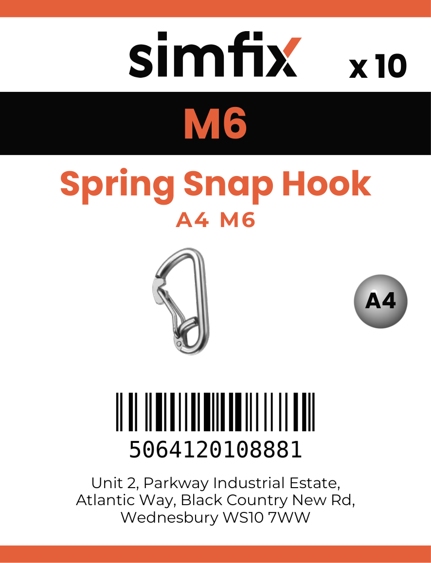 Simfix product label - 8305A406-D